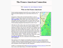 Tablet Screenshot of francoamericanconnection.com